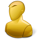 Hot User Anonymous Yellow Icon 128x128 png